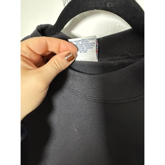 Vintage The Greenbrier Embroidered Crewneck Sweatshirt Black USA Unisex Medium - Picture 6 of 7